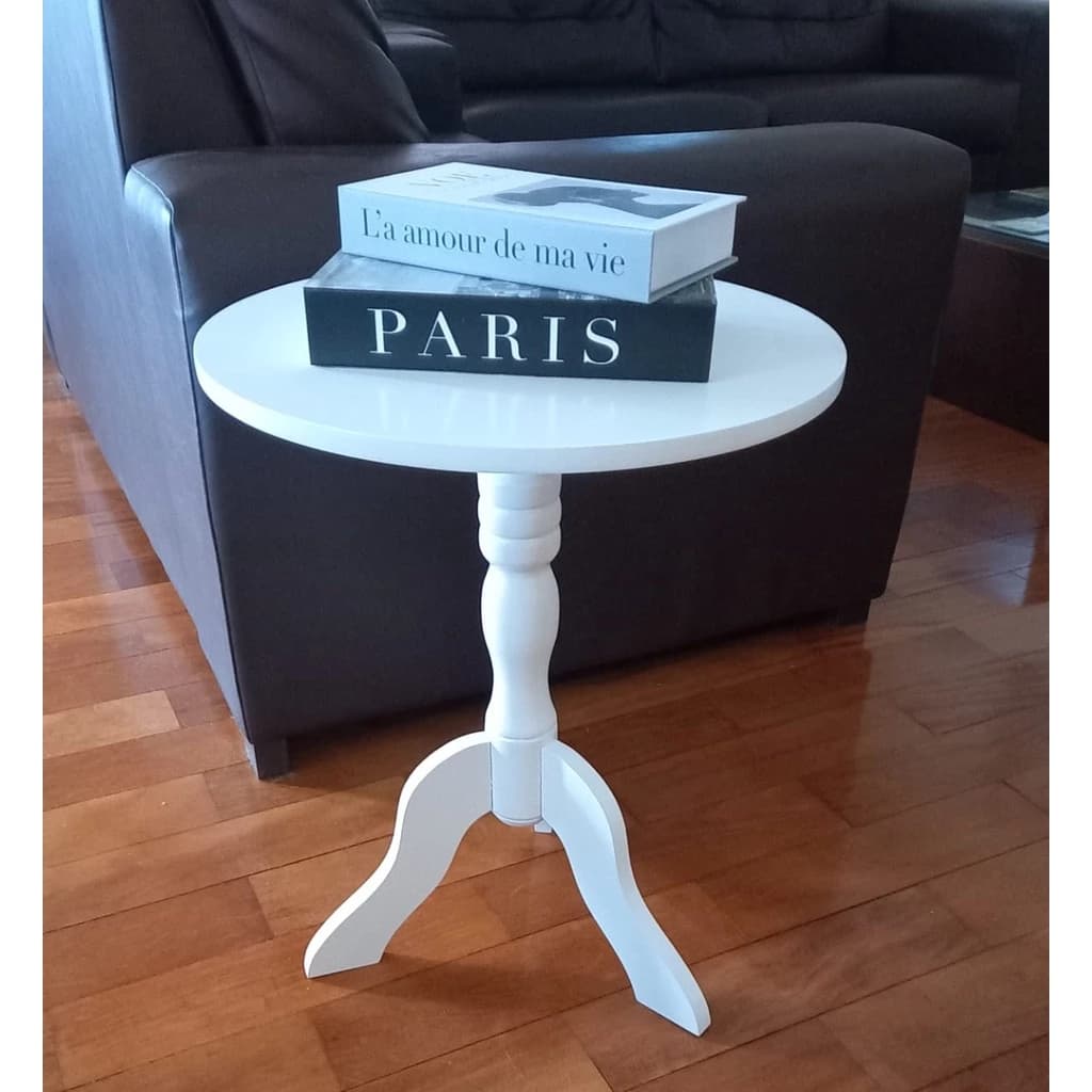 Mesa de Canto Colonial Branca