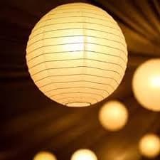 Lanterna japonesa de papel grande 50cm
