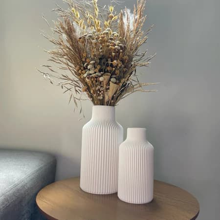 Vaso Decorativo Nórdico - Impressão 3D