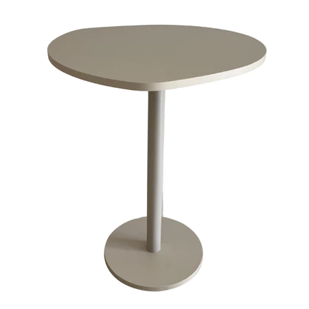 Mesa Lateral Monopé Design Orgânico 41cm - Off White