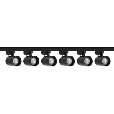 Kit Trilho Spot Eletrificado Bivolt Preta Branca LED 10w