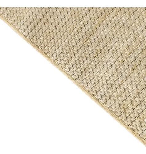 Tapete Sala Escritório Sisal Lancer 200x150 Antiderrapante Comprimento 2 M Cor Clean S567 Largura 1.5 M