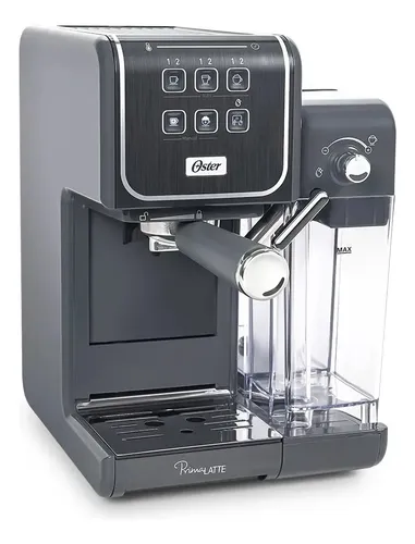 Cafeteira Expresso Oster PrimaLatte Touch Cinza BVSTEM6801-017
