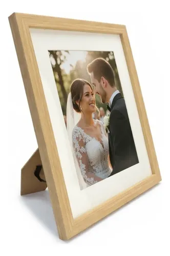 Porta Retrato Tokyo Design 15x20 Madeira Dupla Branco